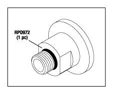 Fitting, Adaptor 100NX/NX Bulk Sterilizer/Washer/Endoscope Part:SDF092