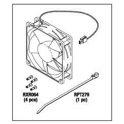 Fan, 2750 RPM, NX Sterrad Sterilizer Part: SDF095