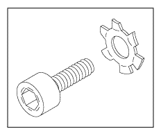 Screw, Washer Feedthru Kit Sterrad NX Sterilizer Part:109522-01/SDK012