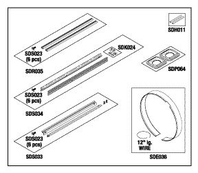 Chamber Plastics, Kit-Sterrad Sterilizer Part: SDK032