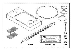 Block, Insulation Kit For 100NX/NX Bulk Sterilizer Part: SDK093