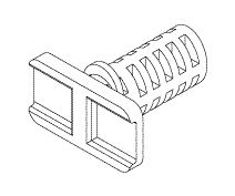 Spacer, Electrode Sterrad  100S Sterilizer Part: 33-00888-0-001/SDS023