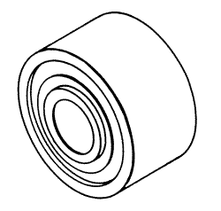 Front Bearing For Autopsy Saw/Cast Cutter - STB003