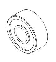 Rear Bearing For Stryker Cast Cutter - STB032