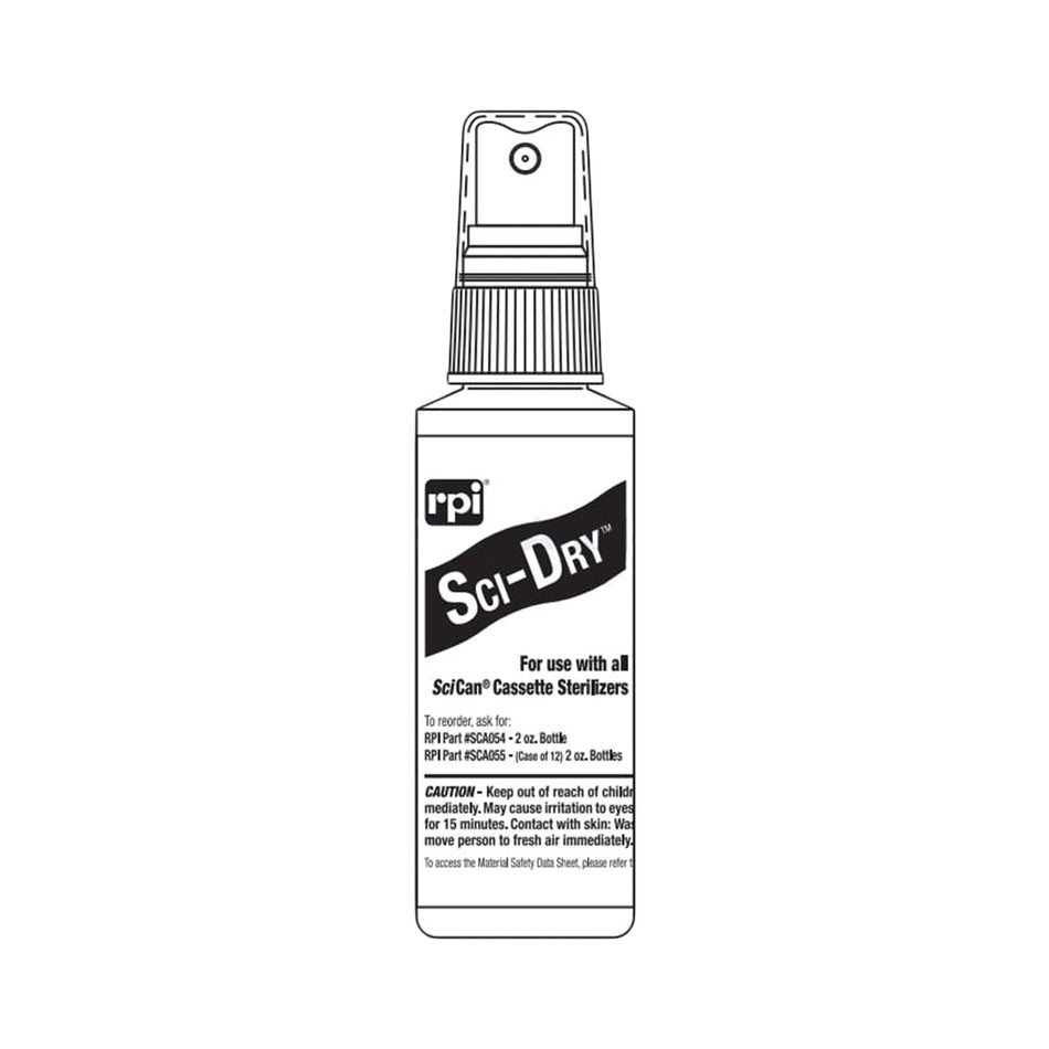 Cleaner, Sci-Dry 2oz Bottle SciCan Part:2OZPLUS/8OZPLUST/SCA054