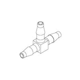 Tee, Barb Scican Statim Autoclave Part 01-10815S/RPB703