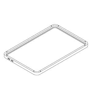 Seal, Cassette - Gasket Scican 2000 Sterilizer Part:01-100028S/SCS001