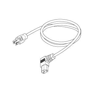 Cord, Power Cord 6 ft. Midmark/Scican Autoclave Part: RPC291