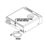Elbow, Push-In Fitting Scican Sterilizer Part: 01-100782S/RPF363