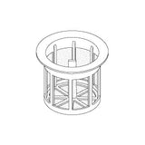 Filter, Reservoir Scican Statim Autoclave Part: 01-109300S/SCF061