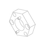 Nut, Spanner For Scican Autoclave Part: 01-103471S/RPT364