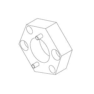 Nut, Spanner For Scican Autoclave Part: 01-103471S/RPT364