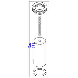 Booth Medical - Solenoid Body Kit - P/No. 144741 - Fits Solenoid Valve