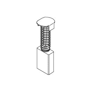 Brush, Motors Marked "Howard" Sorvall Centrifuge Part: 12279/SRB002