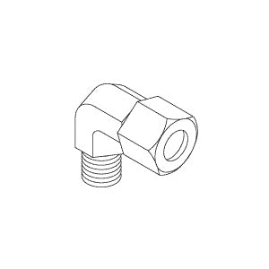 Adaptor, 90 Degree Elbow For Amsco/Steris Part: 006750-044/AMF117