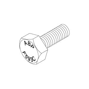 Screw, Cap  1 4-28 x 5/8 - Eagle/Medallion Part: 4782-061/AMS