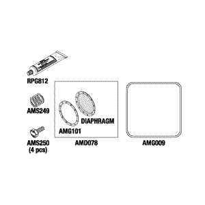 Gasket, PM Kit/Door 16x16/Amsco/Steris Part: 754360-002/AMP246