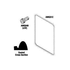 Gasket, PM Kit, Door 24 x 36/Amsco/Steris Part: 075006091/AMK056