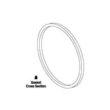 Gasket, Door Amsco/Steris Dynaclave 613R Part: P754874-091/AMG004