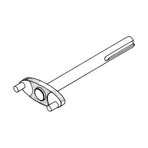 Shaft, Dual Off Set Medallion Washer/Sterilizer Part:090136-061/AMS125