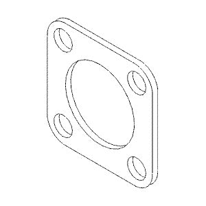 Gasket, Heater Flange Eagle/Medallion Part: 764317-713/AMG190