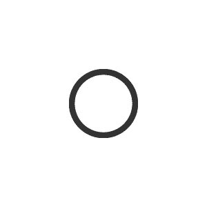 O-Ring, System 1/E Endoscope Washer Part:450608/RPO389