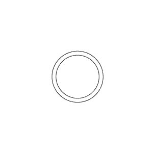 O-Ring, System 1/E Endoscope Washer Part: 450621/RPO450