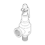 Valve, Safety 40PSI For Amsco/Steris Eagle Part: 150828-473/AMV191