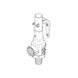 Valve, Safety Amsco/Steris Bulk Sterilizer Part: 93918-511/AMV201