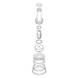Valve,Repair Kit  3/8 Piston Valves Part: P764073-001/AMK085
