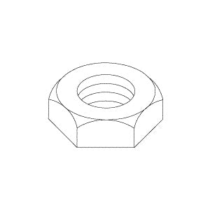 Nut, Hex for Amsco/Steris Century V116, V120, V160 Autoclaves Part: RXH084