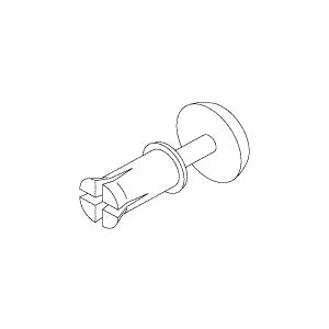 Rivet,  .250" dia.x .220" lg, NX Sterrad Sterilizer Part: RXR064