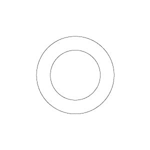 O-Ring, 18mm (.709") ID, 100S/100NX/NX Sterilizer Part: RXO043