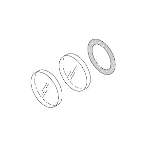 Window, Optical Sterrad NX Sterilizer Part: 22-00537-209 /SDK014