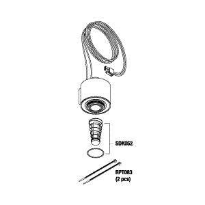 Valve, Solenoid 12VDC, 16W (10?) Sterrad 100NX Sterilizer Part: SDV031