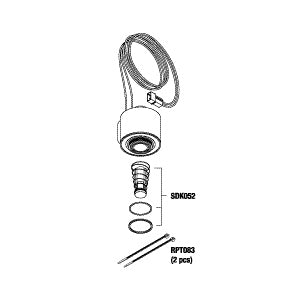 Valve, Solenoid 120VAC, 18W (41?),100S Sterilizr Part: SDV096