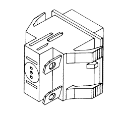 Stop Switch, Red - Midmark Ritter Table Part No: 015-0376-00