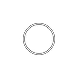 O-Ring, For Stryker Cast Cutter , 12/pkg. Part: 45-29/RPO335