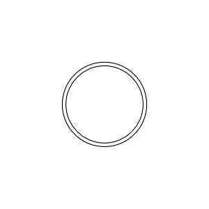 O-Ring, For Stryker Cast Cutter , 12/pkg. Part: 45-29/RPO335