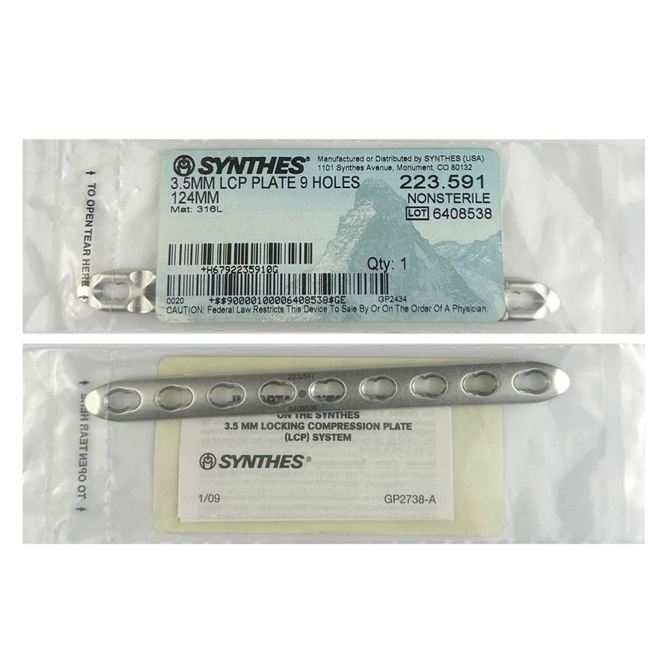 Synthes 3.5mm LCP Plate - 223.591