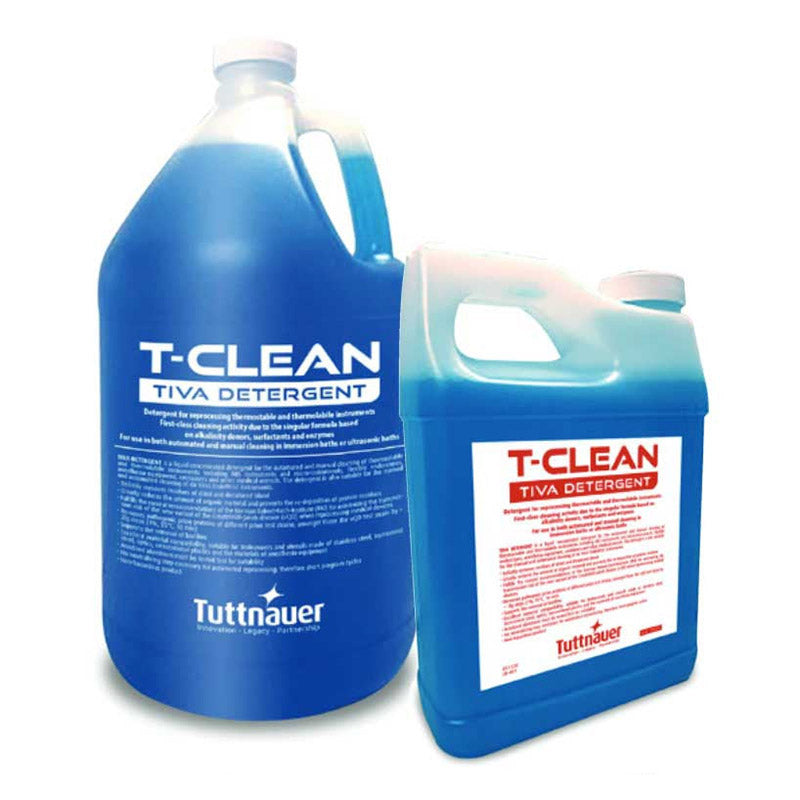 T-Clean TIVA Detergent by Tuttnauer 1 and 4 Ltr Sku: TD-1L/TD4-L