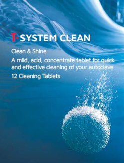 T-System Clean Tablets For T-Edge & T-Top Autoclave - TSC-1