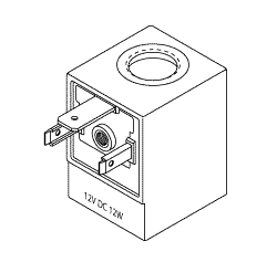 Coil, Magnetic - 12W - Tuttnauer Autoclave Part: 01810905/ TUC087