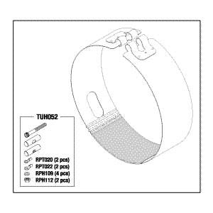 Element, Heater Tuttnauer 3240EK/MK Part: 01720013/TUH017 (TUH017)