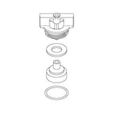 Valve, Anti-Syphon Repair Kit Dental Vacuum Part: 55517/VPK008