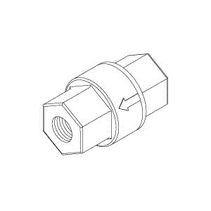 Regulator, Flow Tech West VPL Dental Vacuums Part: WIN-2P/VPR033