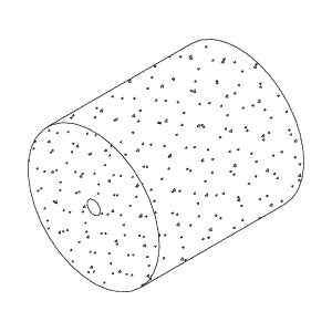 Filter, Foam Insert Purge Tech West Compressor Part:FA-100/CMF012