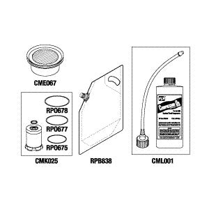 PM Kit, Tech West ACL2S1/2 Older Dental Compressor Part: CSKL-1/CMK188