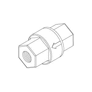 Regulator, FlowTech West Dental Vacuum (.26 GPM ) Part:WIN-RP/VPR032