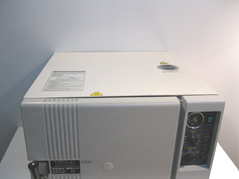 Booth Medical - Tuttnauer Brinkman 3870M Refurbished Autoclave